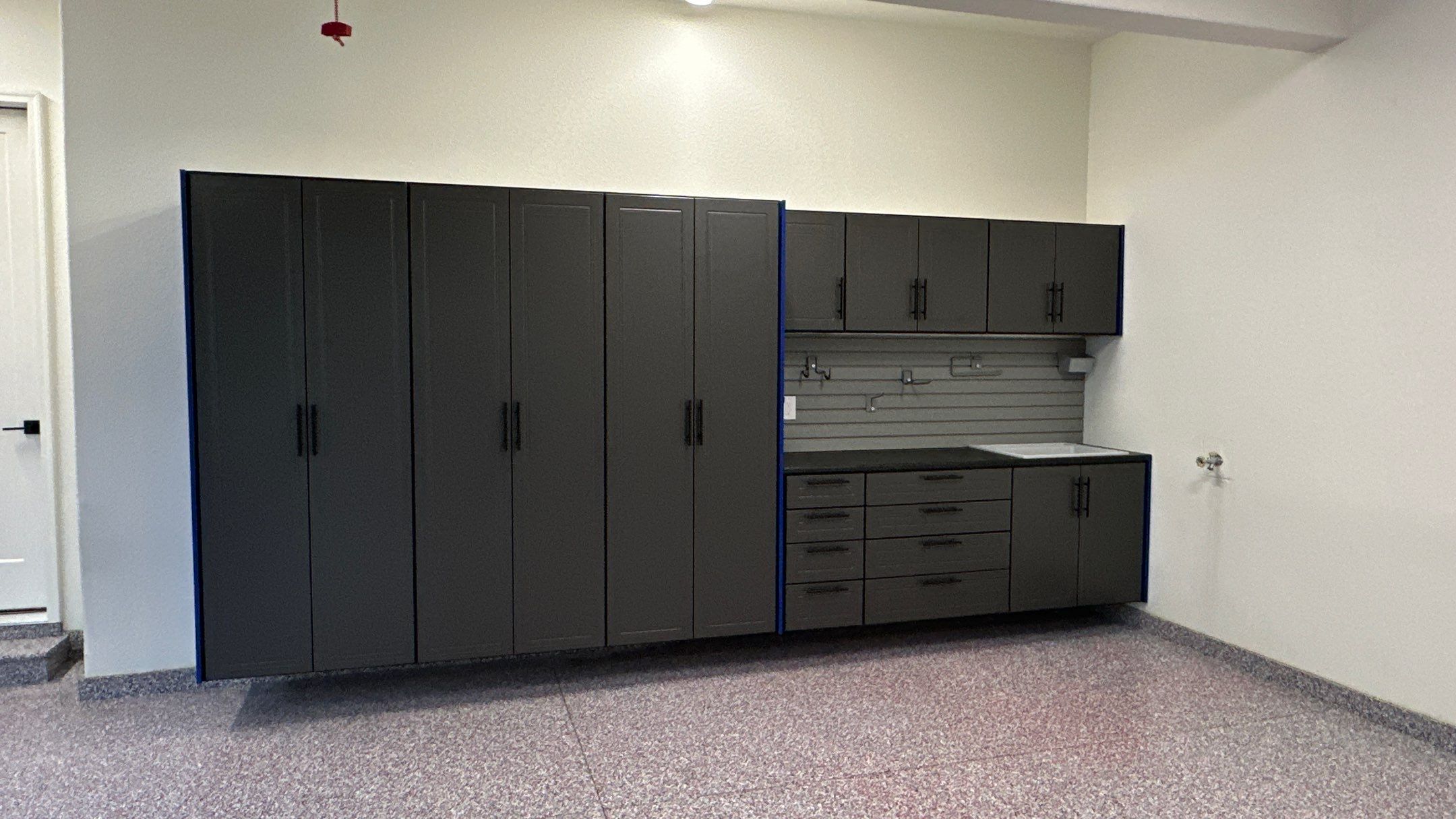 Look Tanner B. added his beautiful garage storage to his garage by Banner Garage