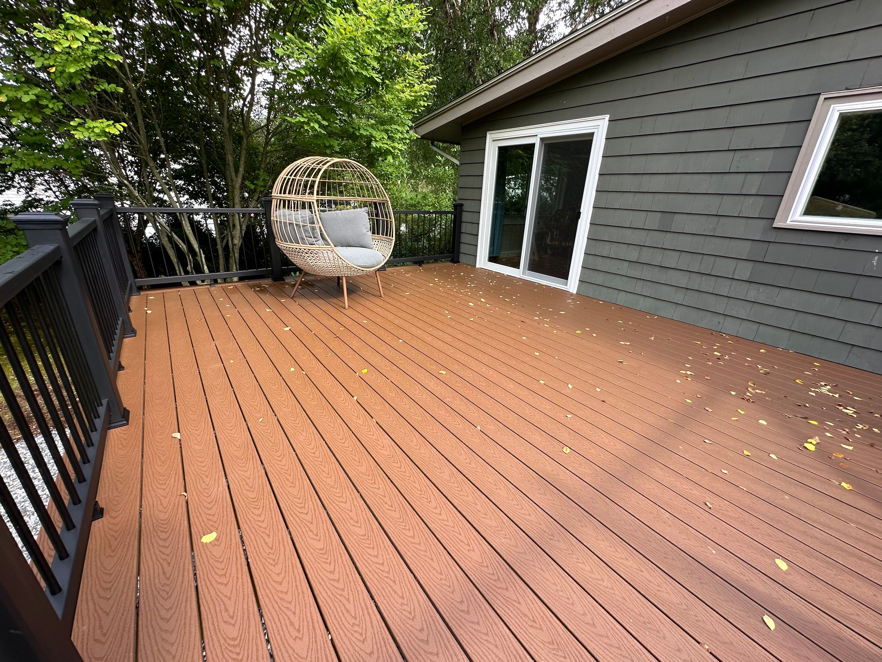 Deck built and Door with new opening in Framingham, MA by UBrothers Construction