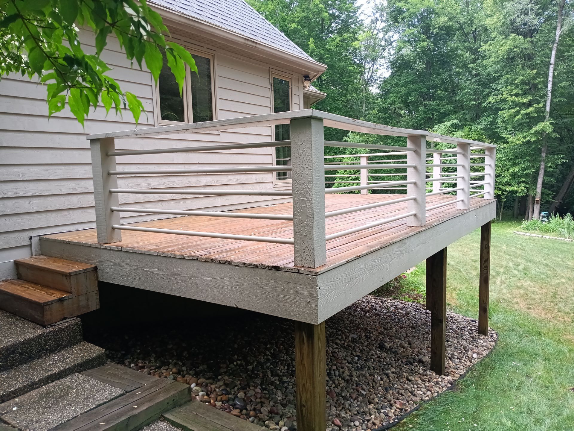 Deck Staining!! by Gordon Painting