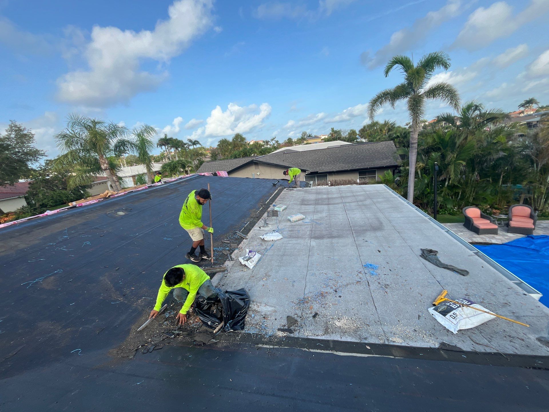 Project in St. Petersburg 33711 by Mitchell Roofing Company LLC 