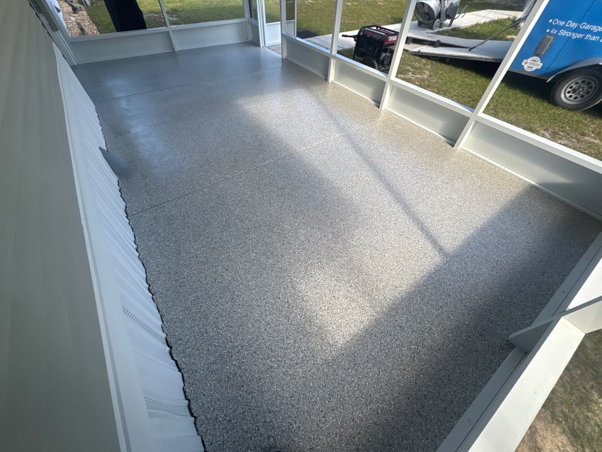 Porch in Fort McCoy, FL in Mount Everest  by Cross Creek Concrete Coatings