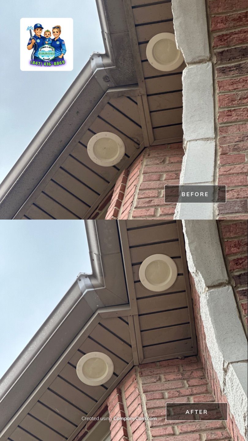 Project in Addison by Simmons Power & Soft Washing