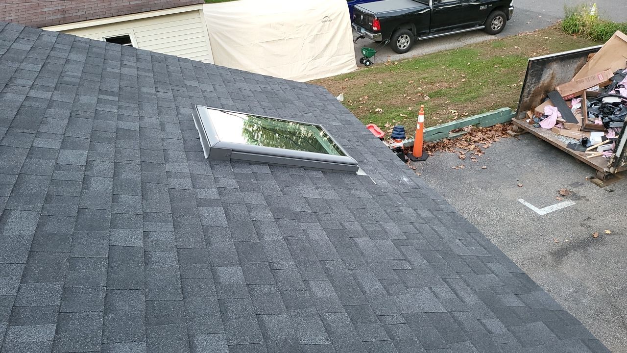 Residential Roofing Installation using Owens Corning TruDefinition Duration Onyx Black by A Plus Exterior