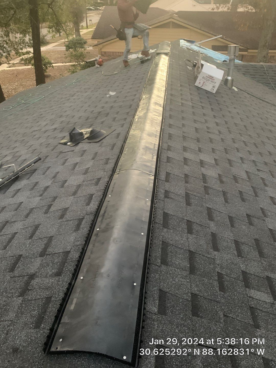 Roof replacement by American Roofing & Construction LLC