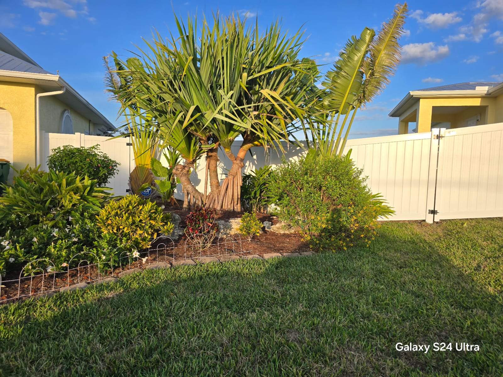Vinyl Privacy Fence and Porch Railing Installation in Port Charlotte by True Fence LLC