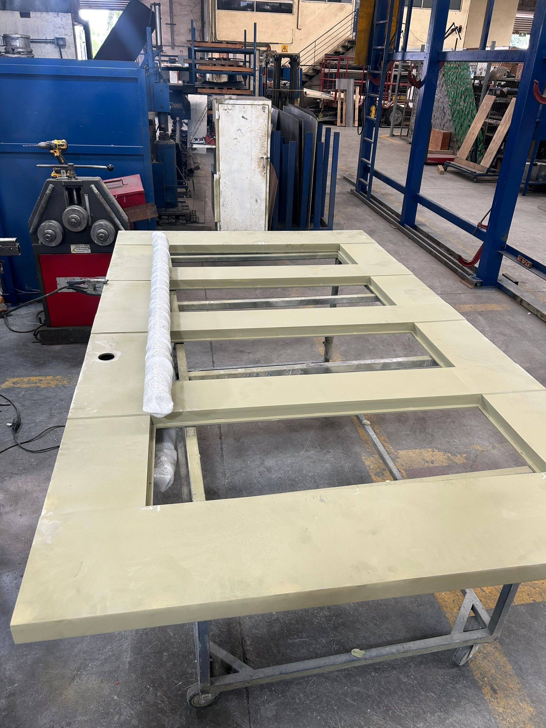Modern Metal and Glass Entry Door Fabrication and Installation by Solara Custom Living