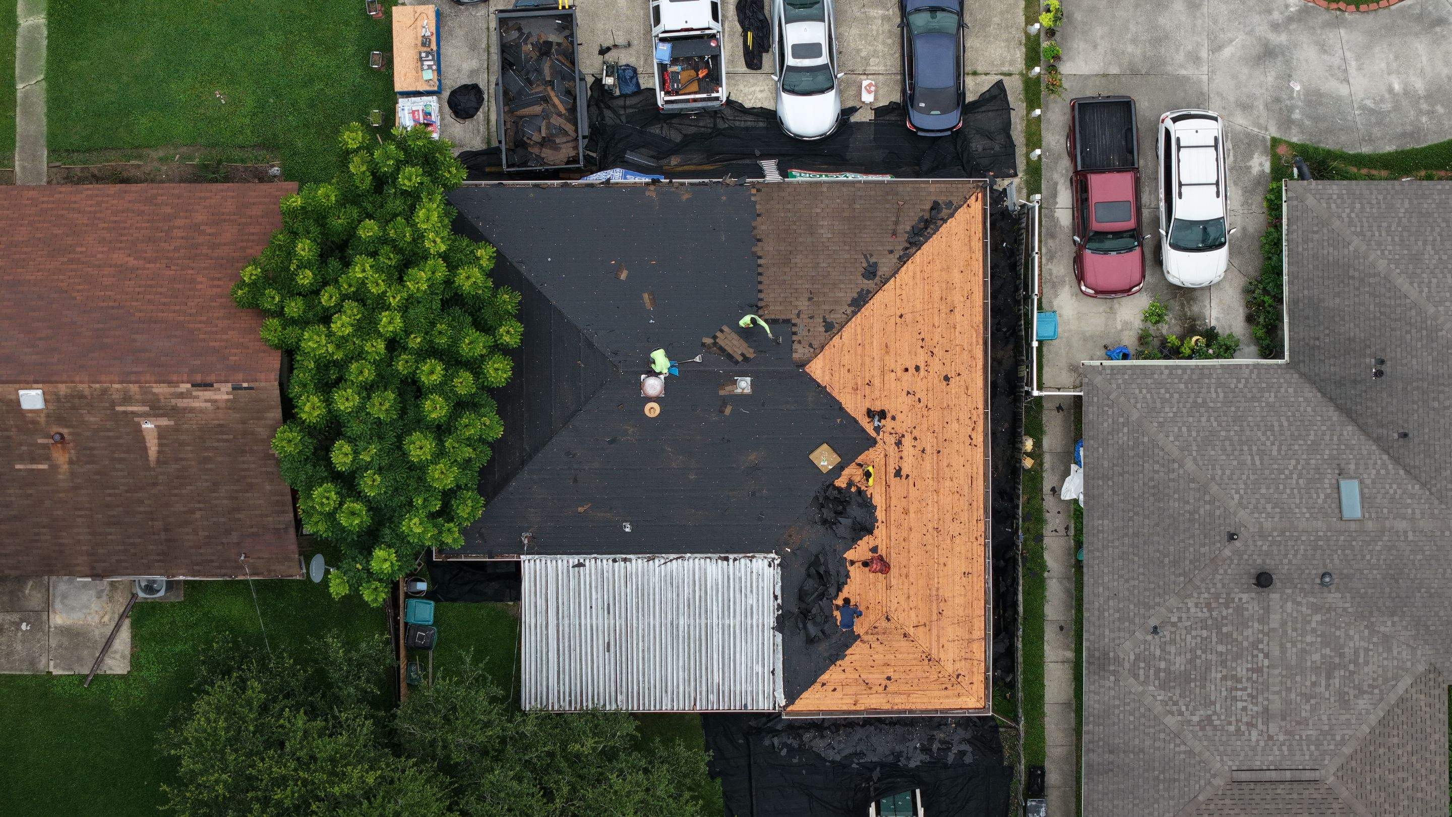 Roof Replacement in Gretna by HDS Contractors
