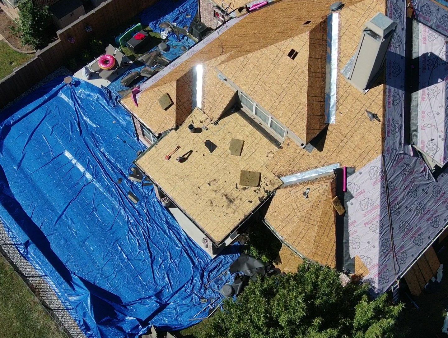 Prosper Texas Residential Roof Replacement by Becker Roofing and Exteriors