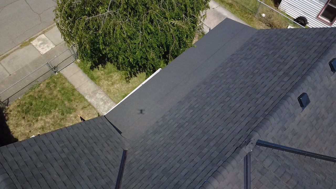 Residential Roof Replacement and Decking Repair in E Courtland Ave Spokane WA 99207 The Cascade System - Certainteed Landmark® Shingle - Moire Black by Alpine Roofing