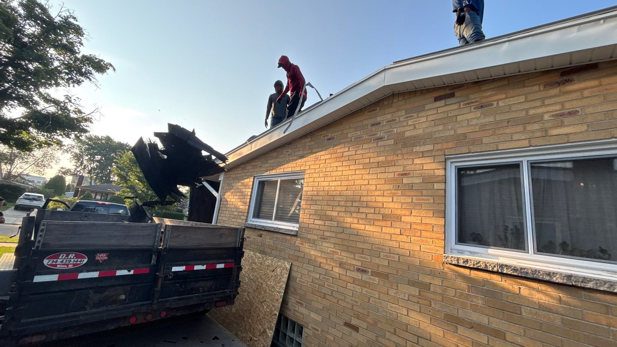 Roof Replacement using Owens Corning Driftwood by 180 Contractors