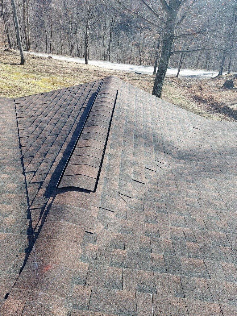 Residential Roofing Installation using GAF Timberline HDZ Mission Brown by Rainstoppers Roofing