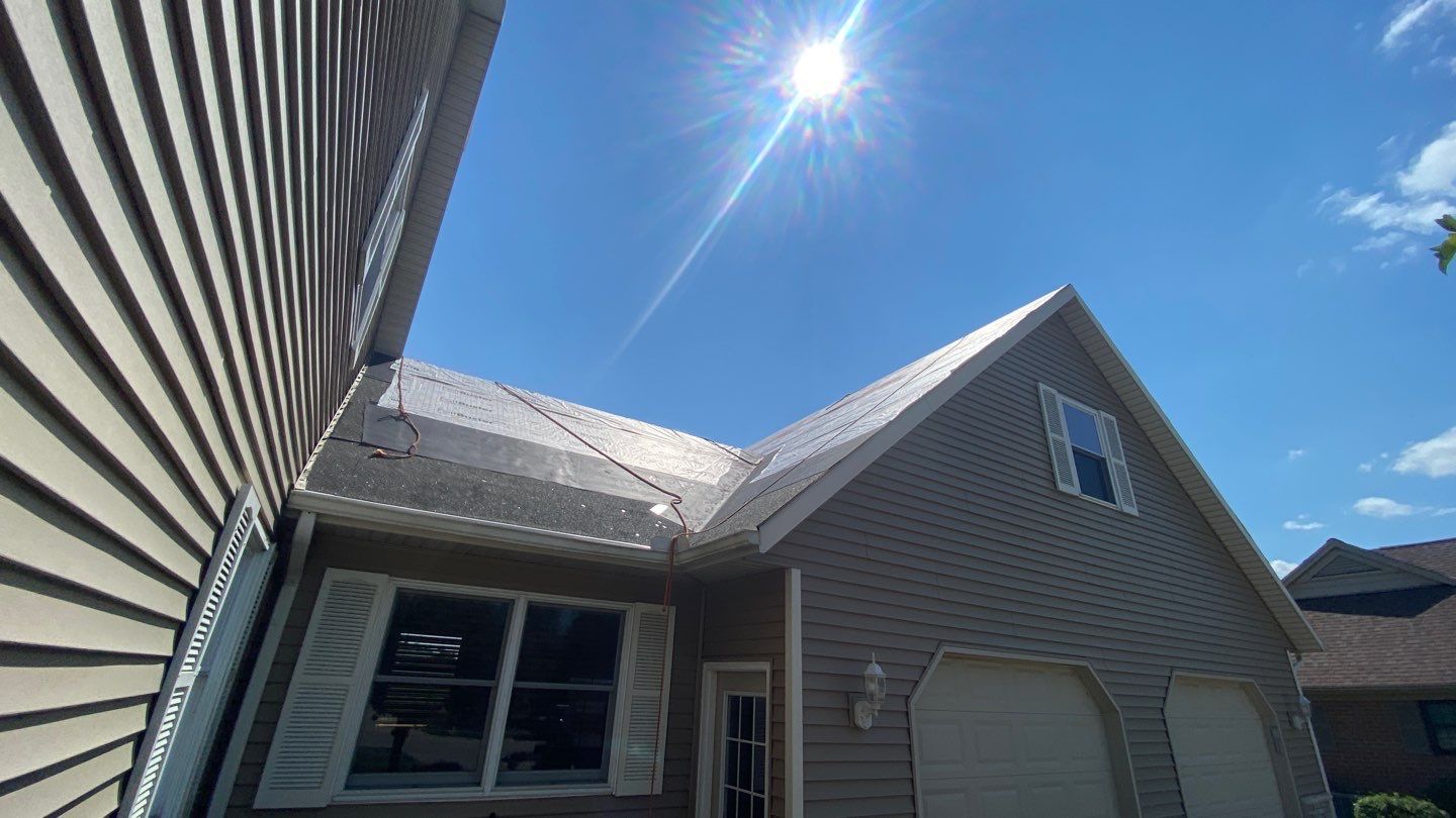 Residential Roofing Installation using GAF Timberline HDZ Weathered Wood by Nitro Roofing and Construction