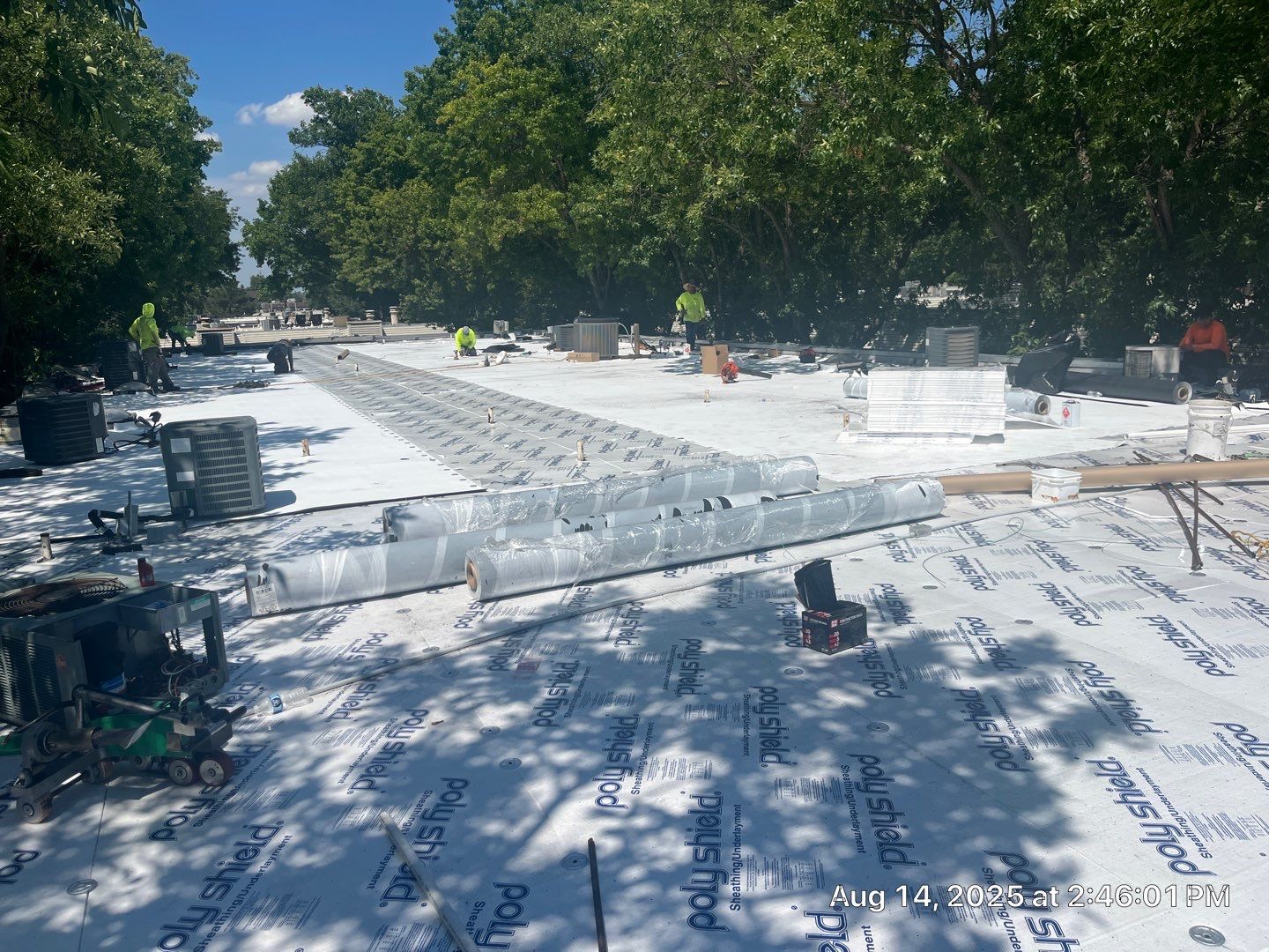 Roof Project in Tulsa by Decor Roofing & Restoration