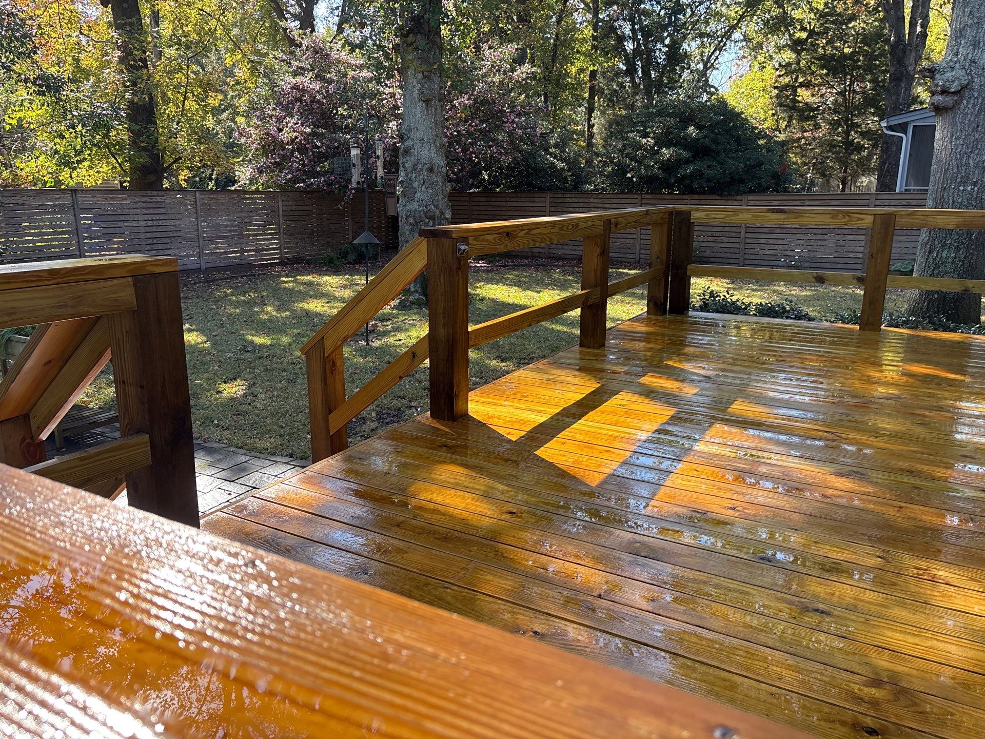 Wood Deck using Wood Sealant by DuraSeal