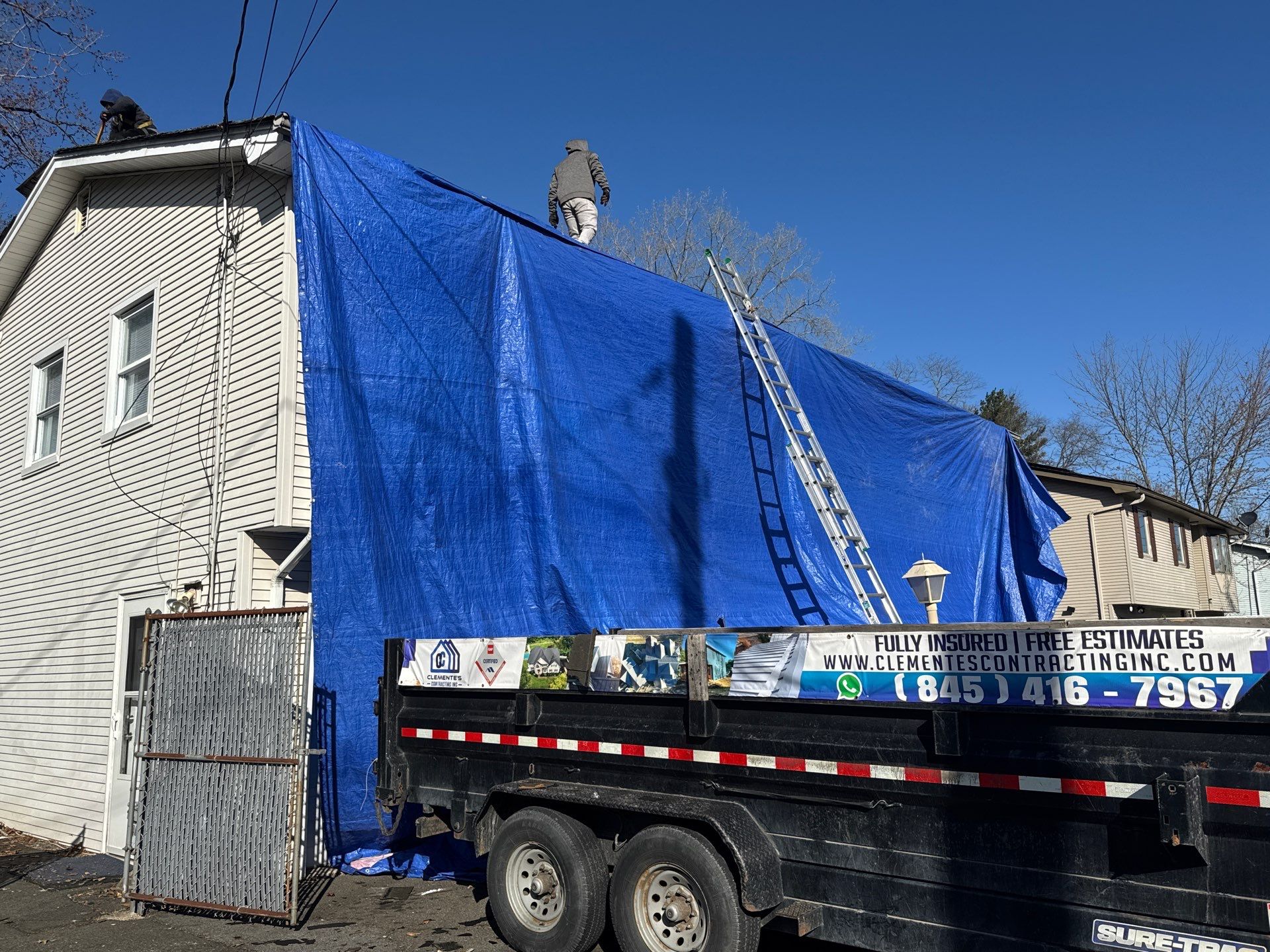 Residential Roofing Installation using Owens Corning by roberts roofing