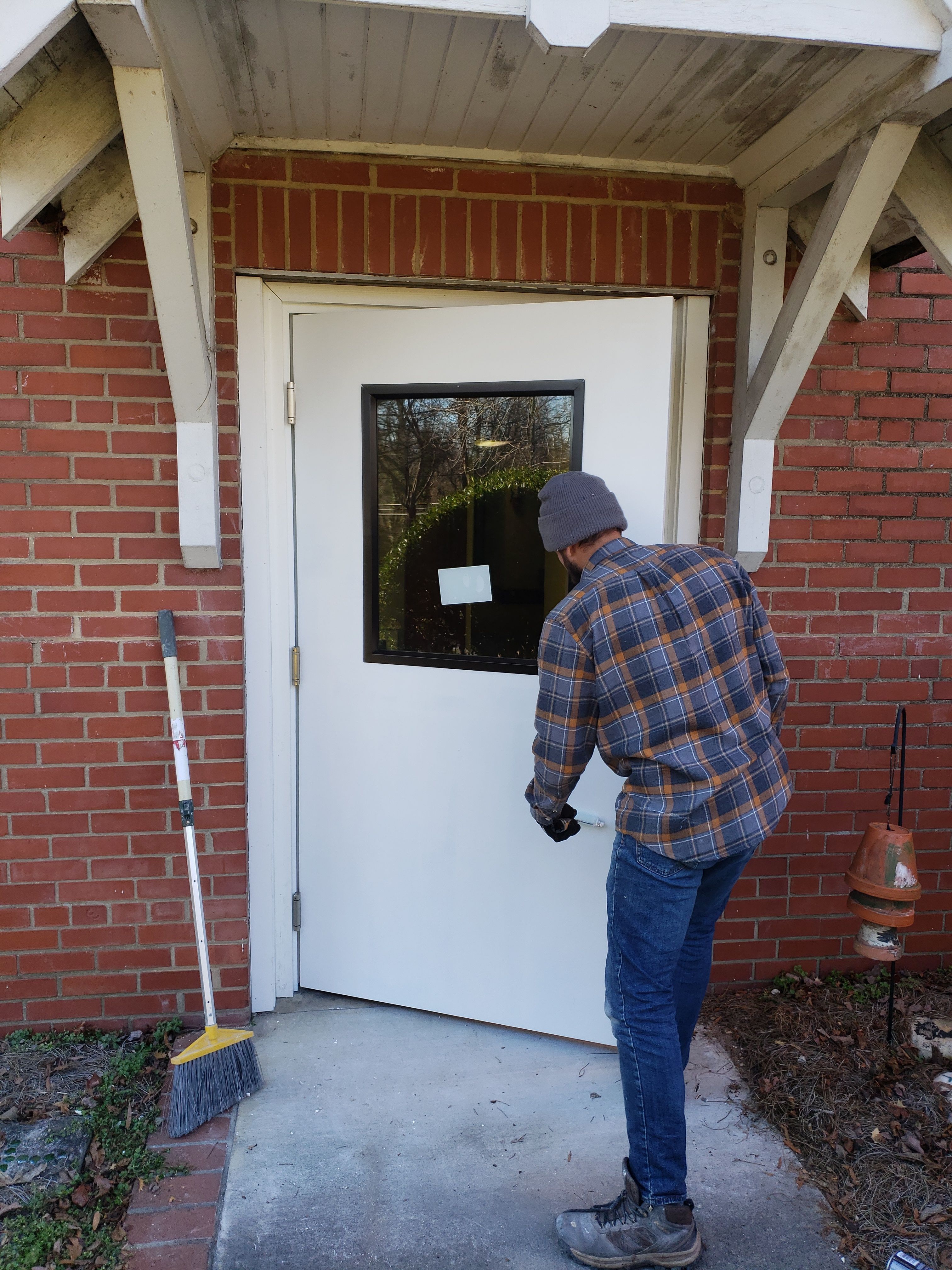 High-Durability Commercial Door Installation by A Step Above Handy LLC 