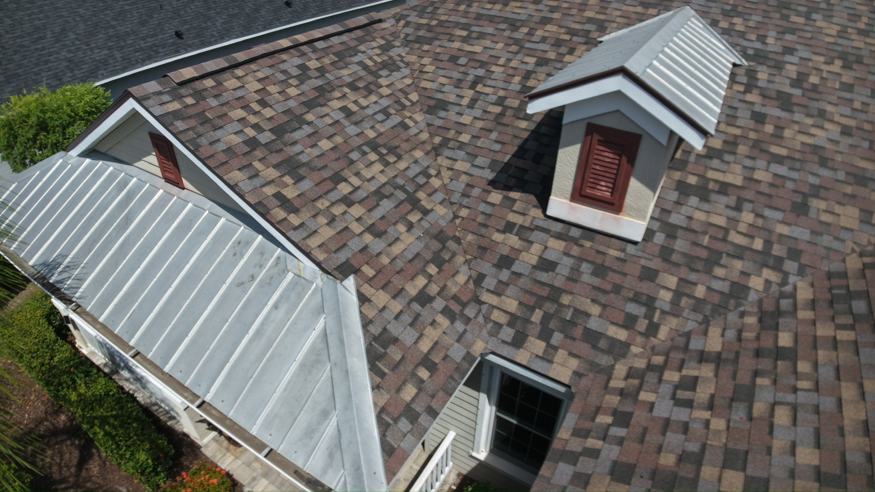 Architectural Summer Harvest Asphalt Shingle Roof Replacement in Bradenton, Florida by Trinity Restoration and Roofing LLC
