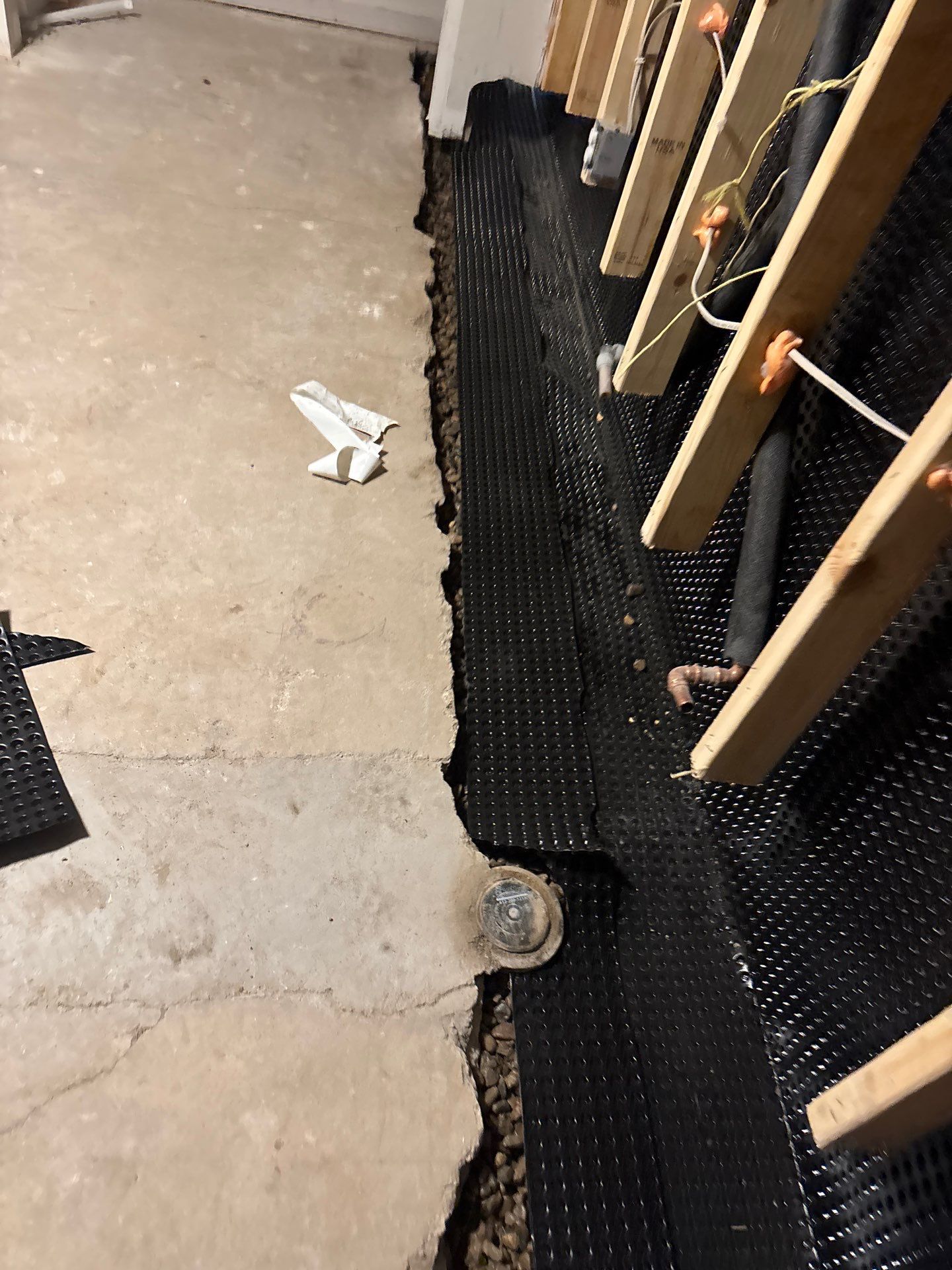 Subcontracted for a Whole-Home Remodel by Waterproofing Northeast