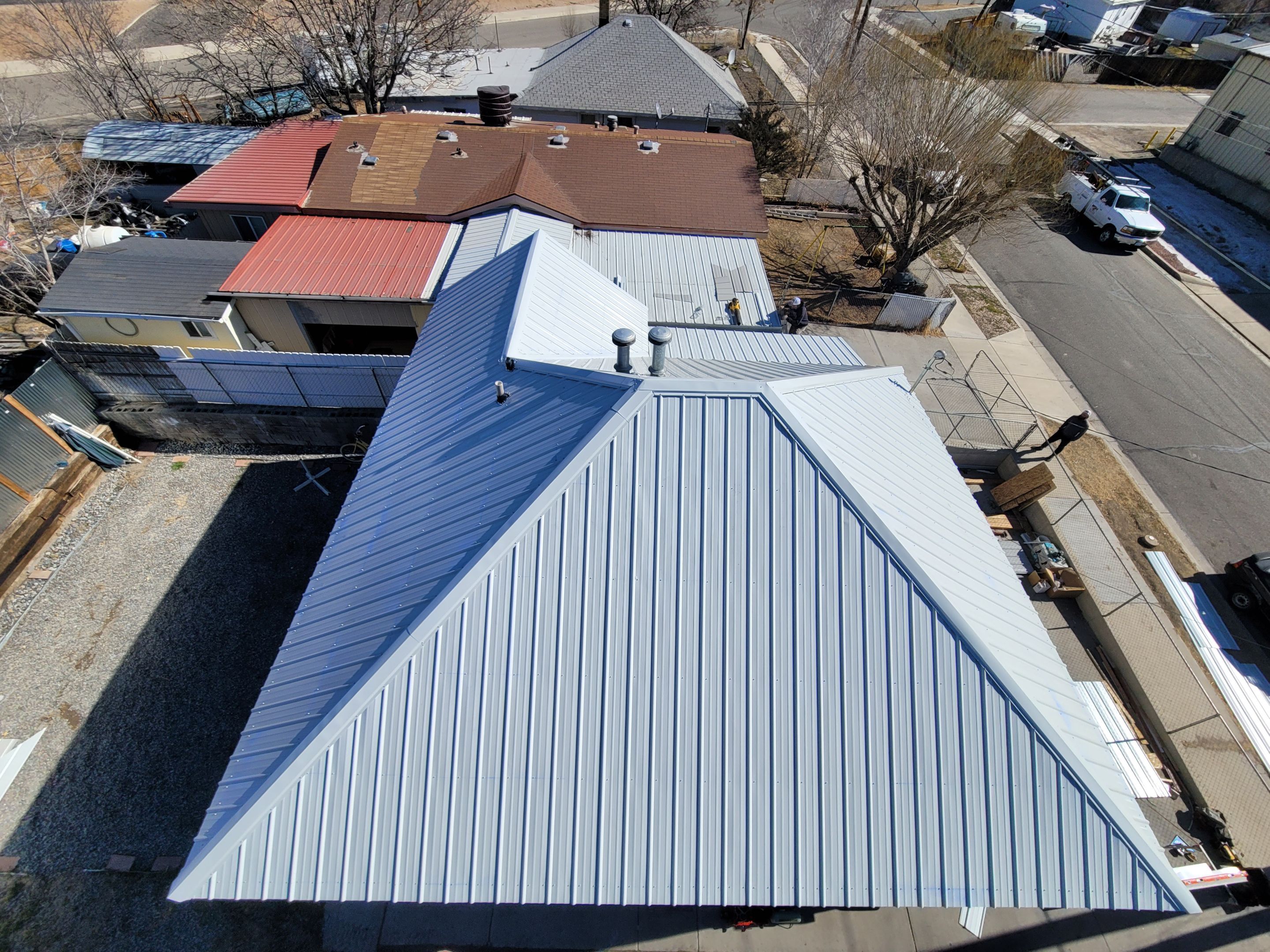 Residential Roofing Installation using Delta Metals by Bros Roofing