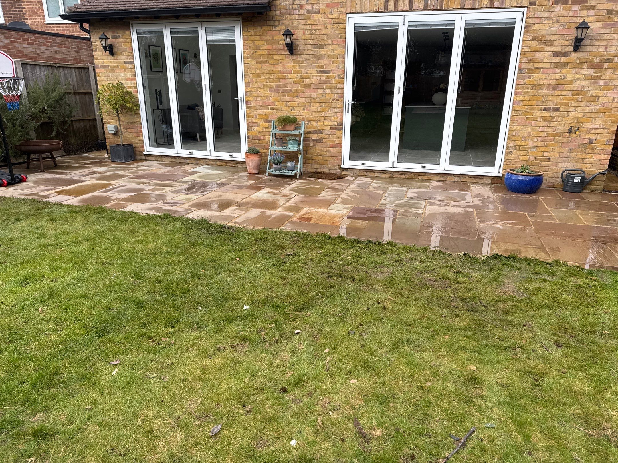 Exterior Clean - Roof - Patio - Driveway using Honda 15lpm Low Pressure Washing Machine by Ges Exterior Cleaning ltd
