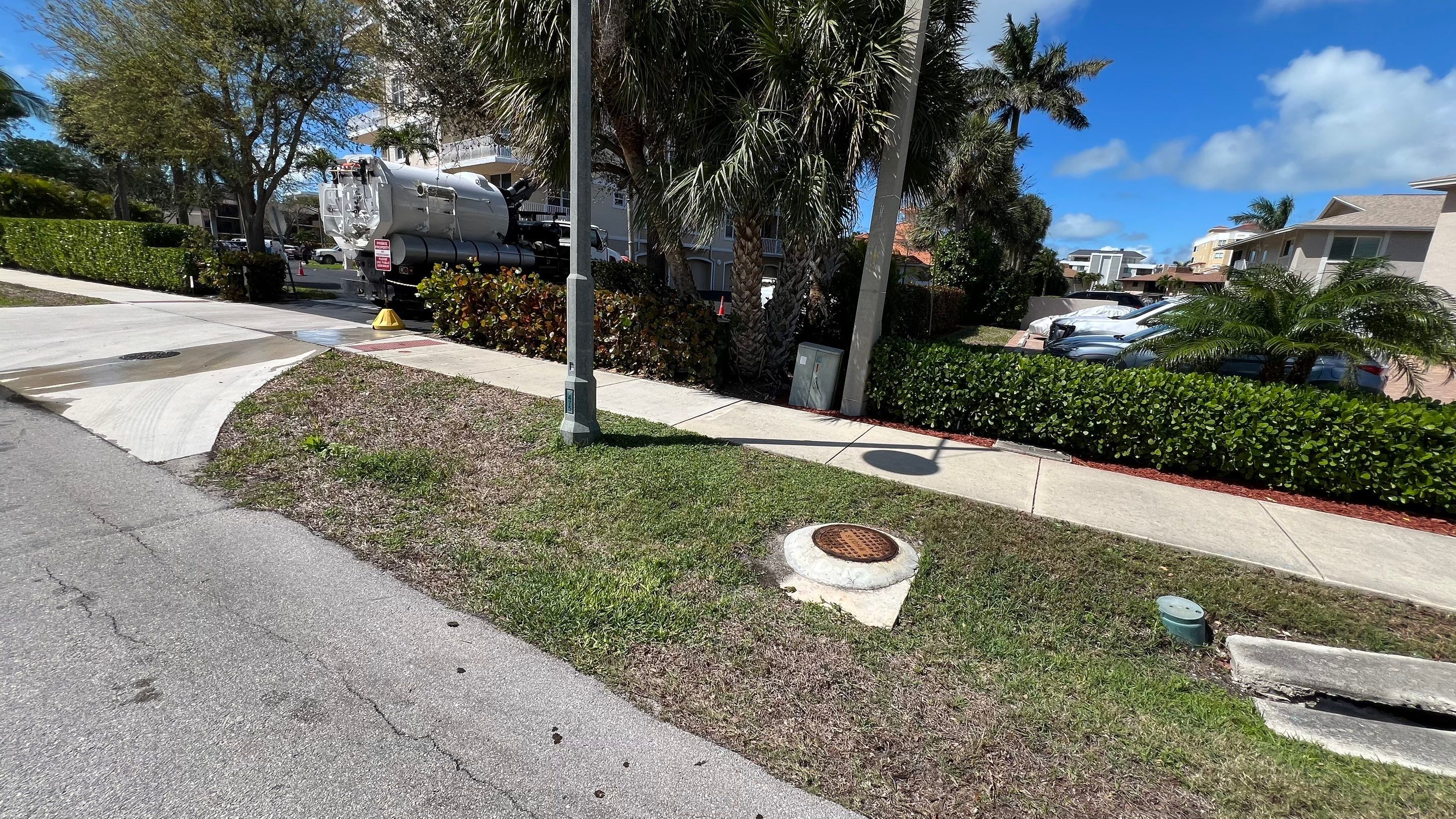 Condo Complex Stormwater System Maintenance by Don Mar, Inc. Storm Water Solutions