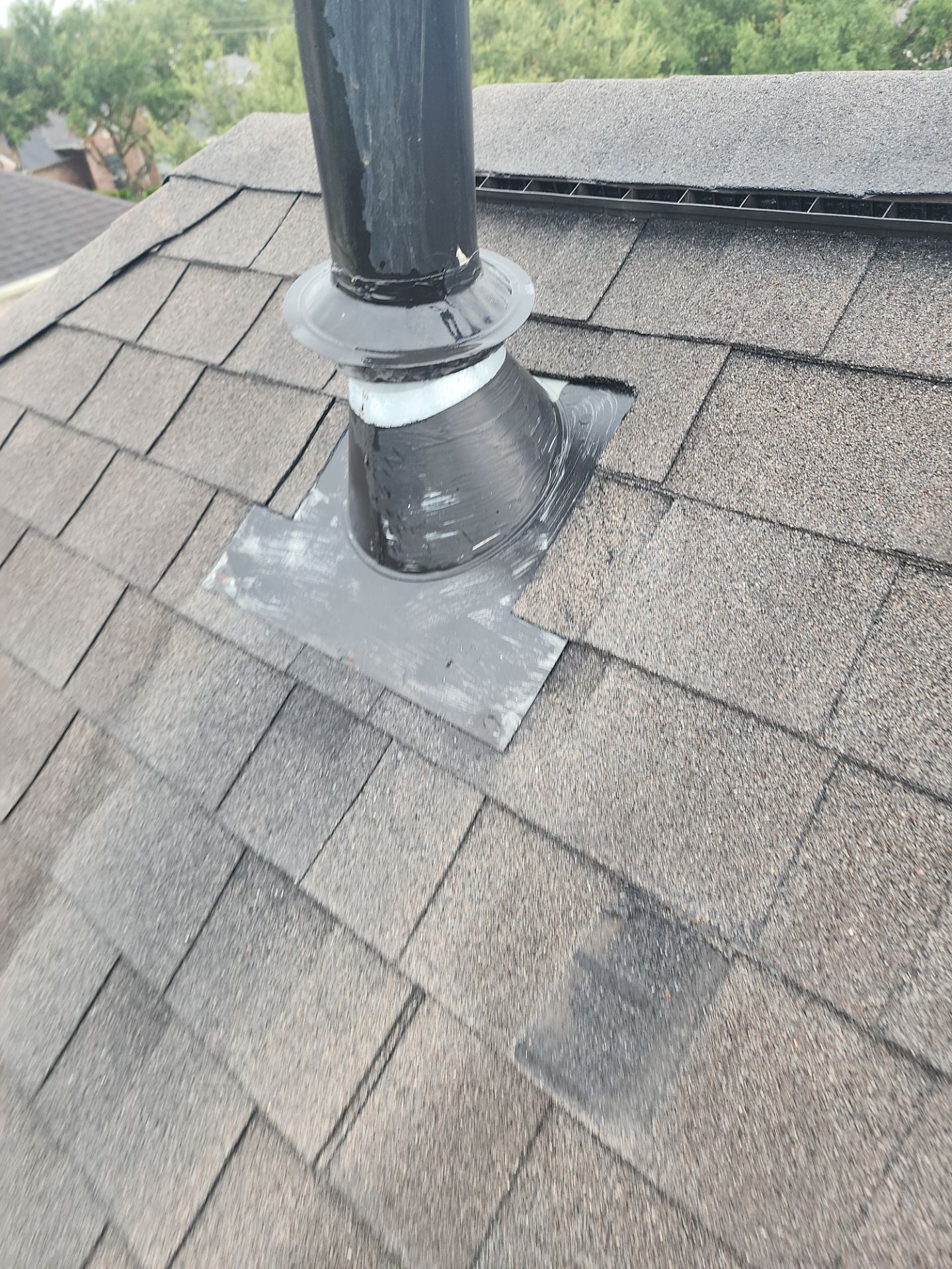 Hail Damage using Owen's Corning Duration (Lifetime) Shingles by Roof Repair Company