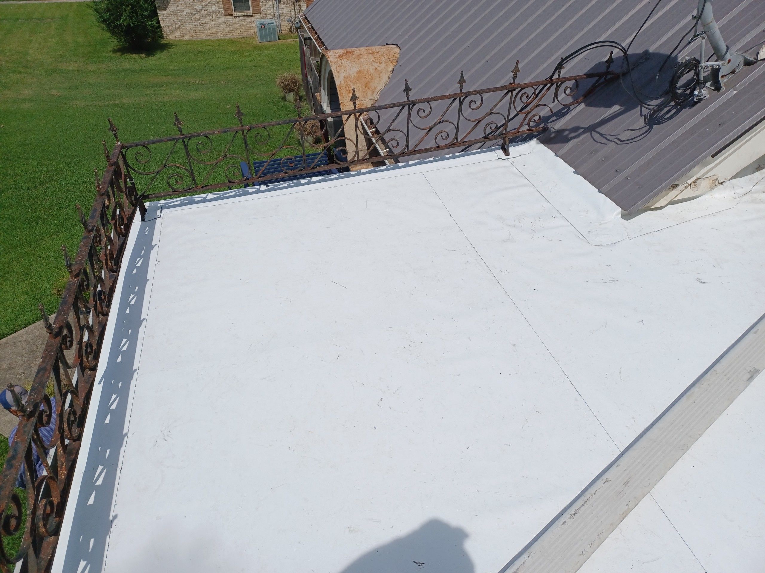 Residential PVC Installation in Prescott, Arkansas by Hostetler Roofing