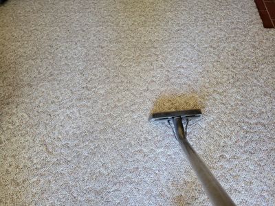 Patterned, Looped-Berber Carpet Cleaning