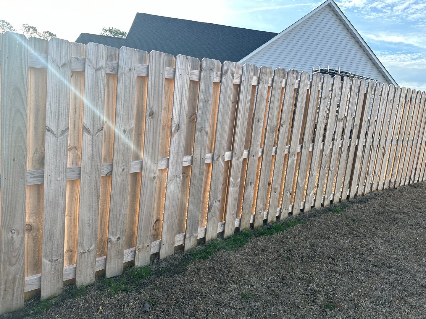 Fence using Wood Sealant by DuraSeal
