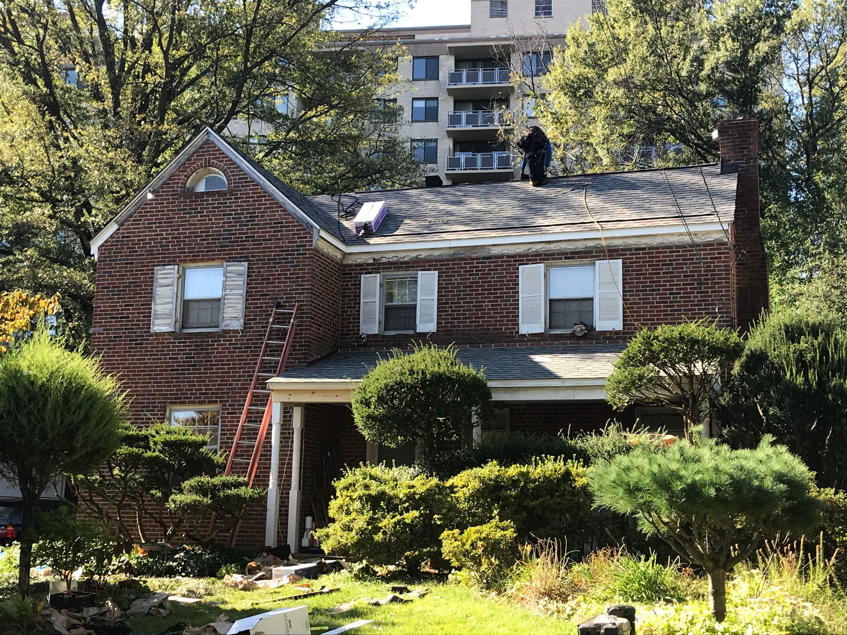Residential Roofing Installation using Georgetown Gray by Alpha Design Services
