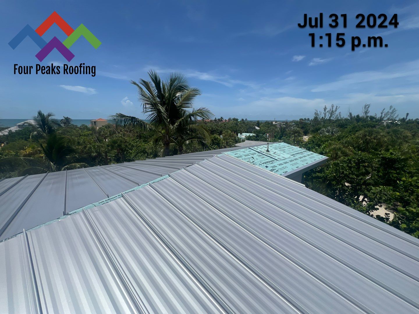 Residential Roof Installation by Four Peaks Roofing