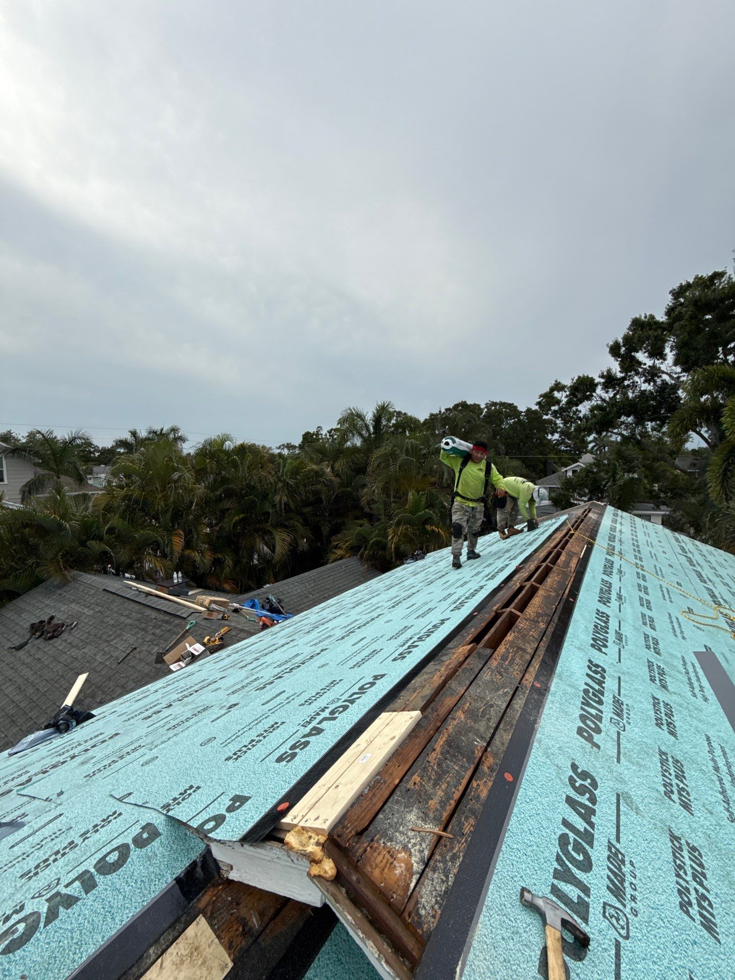Project in St. Petersburg 33704 by Mitchell Roofing Company LLC 