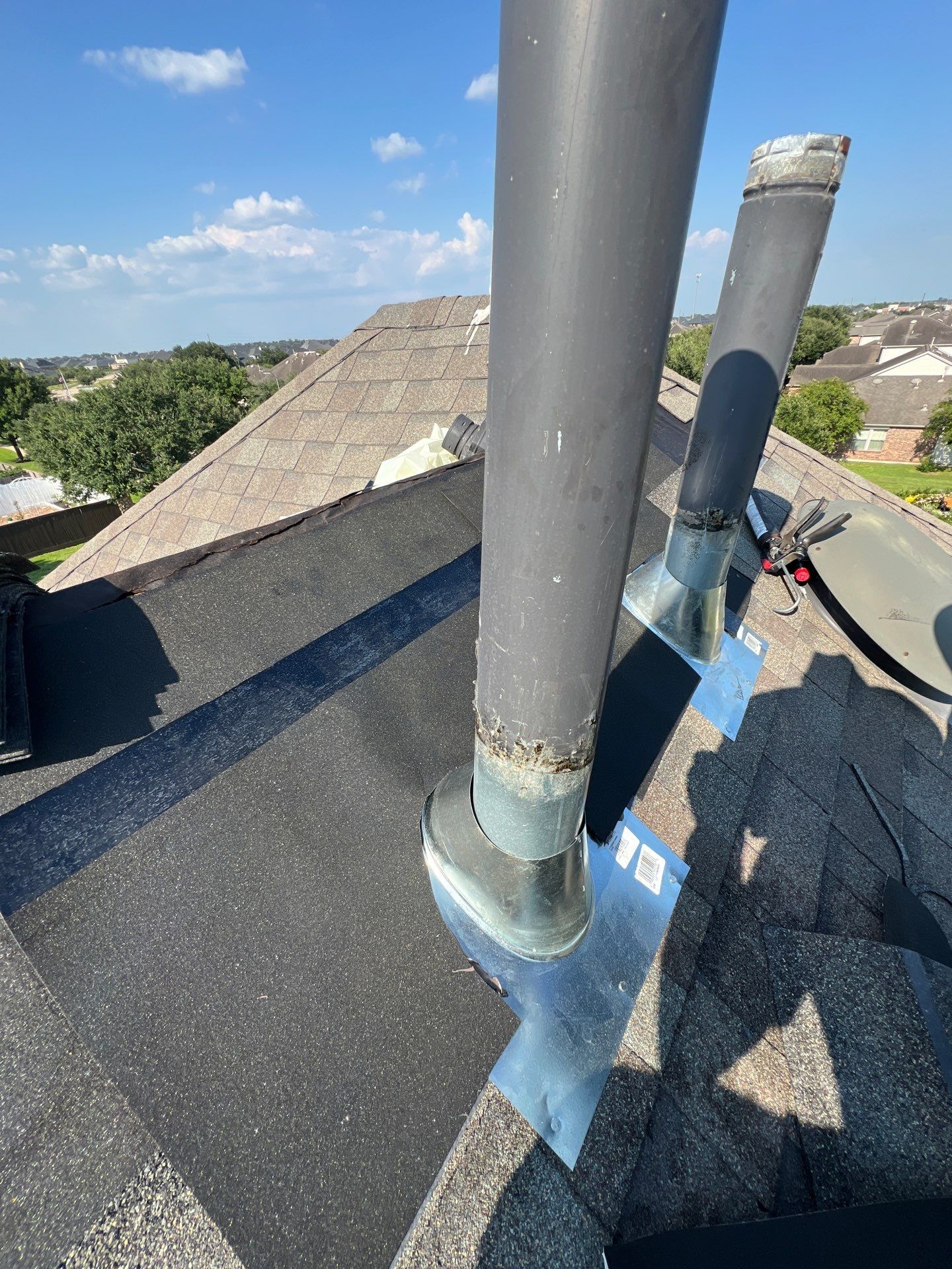 Hail Damage using Owen's Corning Duration (Lifetime) Shingles by Roof Repair Services LLC
