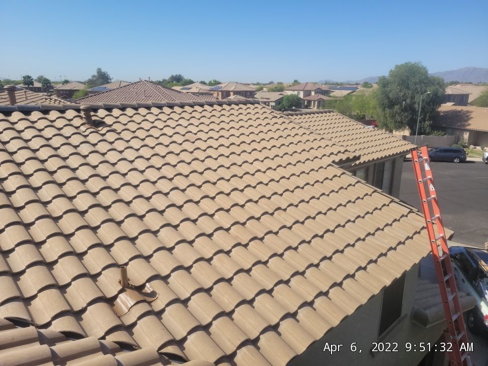 Sandstone Beige Concrete Tile by Reimagine Roofing