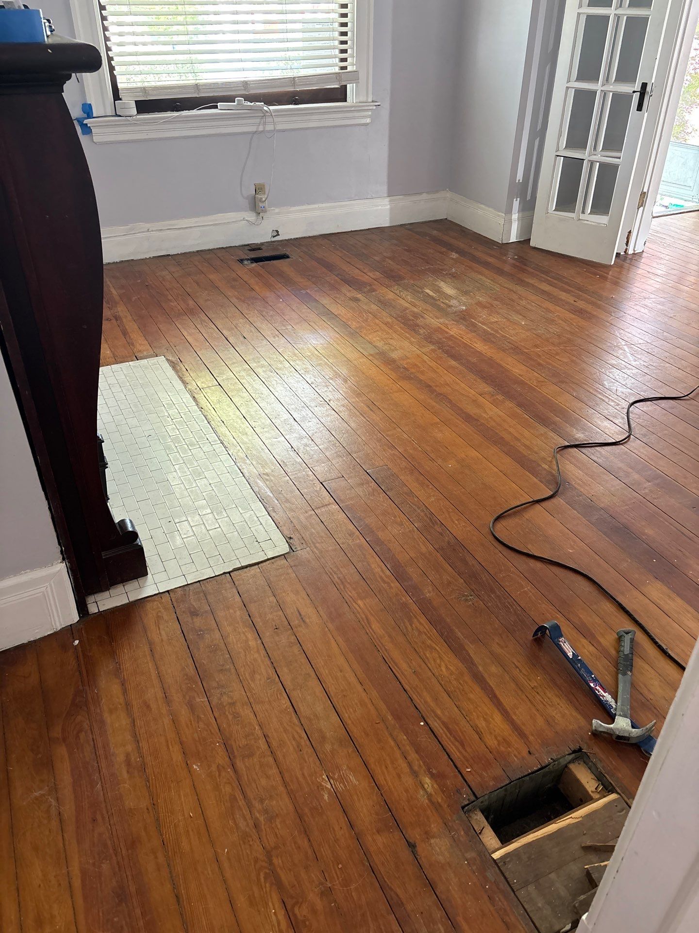 Historic Refinish Project in Covington by Footprints Floors Kentucky