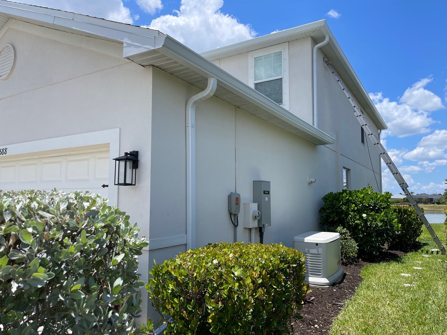 Downspout Installation for Oceanfront Homes in Punta Gorda FL by Gutter Professors