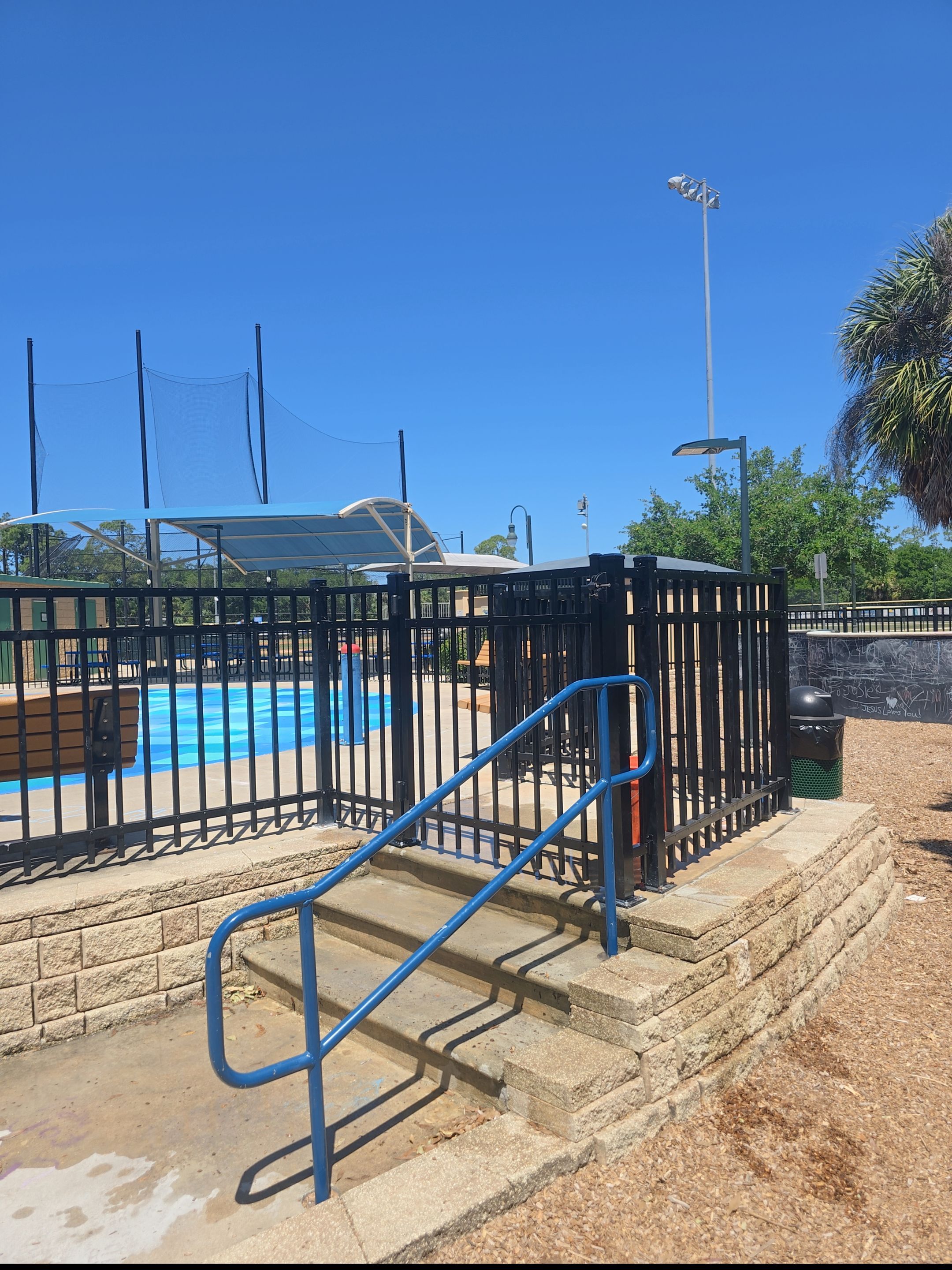 Atwater Splashpad for the City of North Port by True Fence LLC