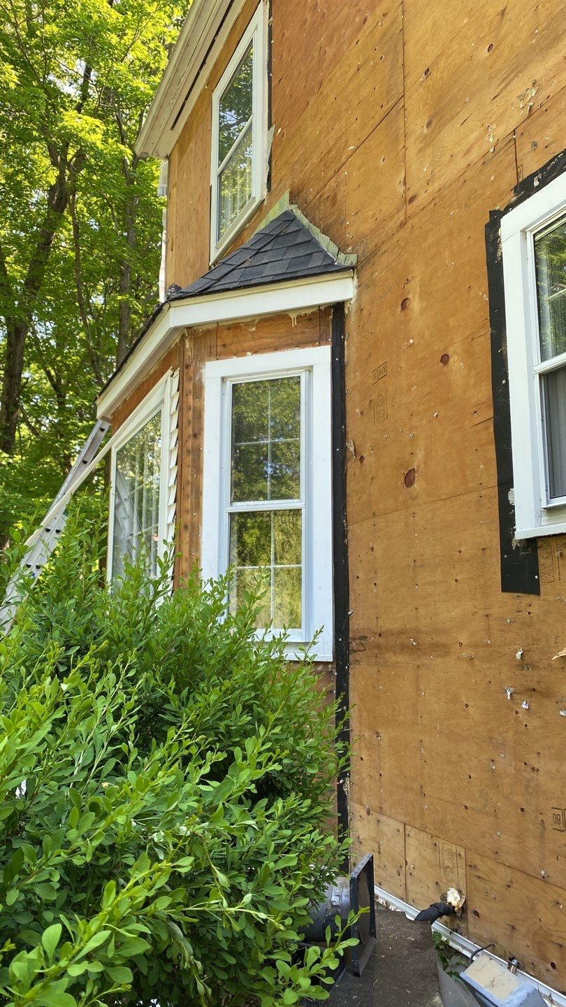Siding Installation using certainteed monogram 4" double 4 by A Plus Exterior
