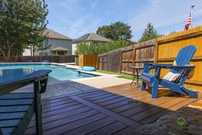 Trex Pool Deck & Belgard Paver Walkway | Coolcrest, San Antonio TX