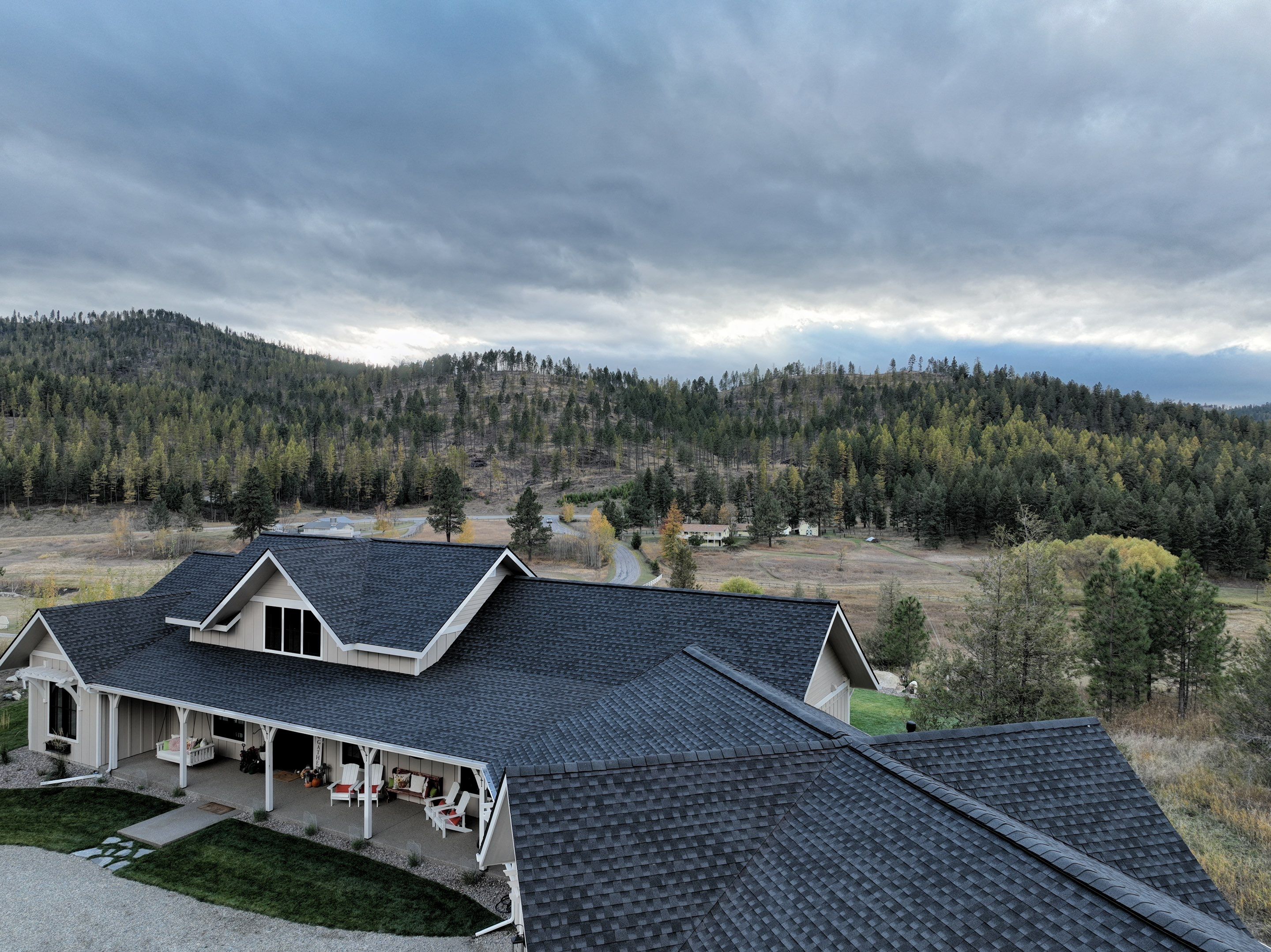 GAF Timberline HDZ - Charcoal - Kalispell, MT  by Montana Roofing Solutions