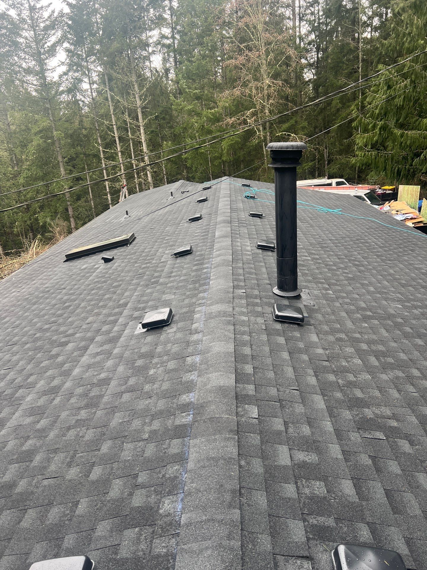 Residential Roofing Installation using GAF HDZ Shingles by Roofing Formula LLC