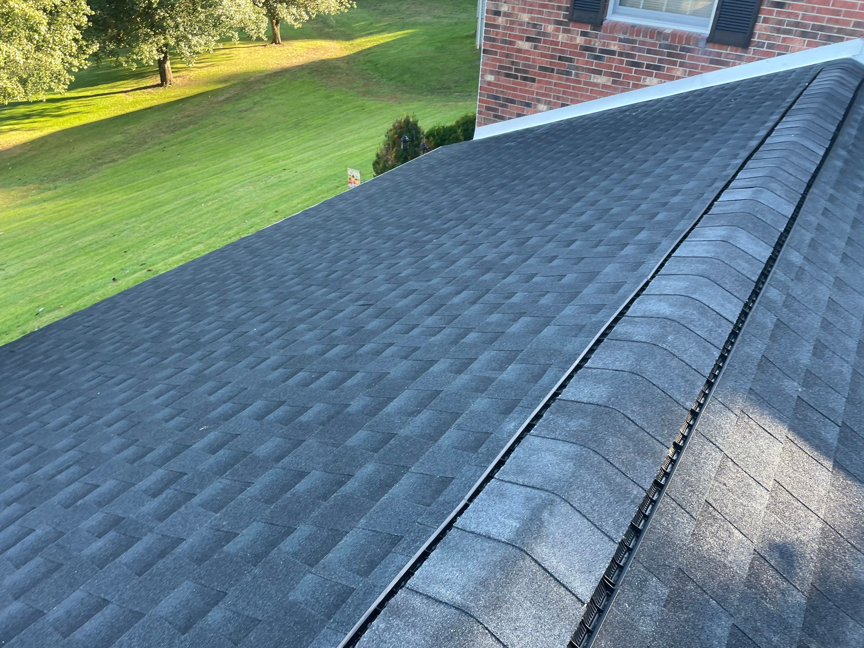 Residential Roofing Installation using GAF Timberline HDZ, Black by Rainstoppers Roofing