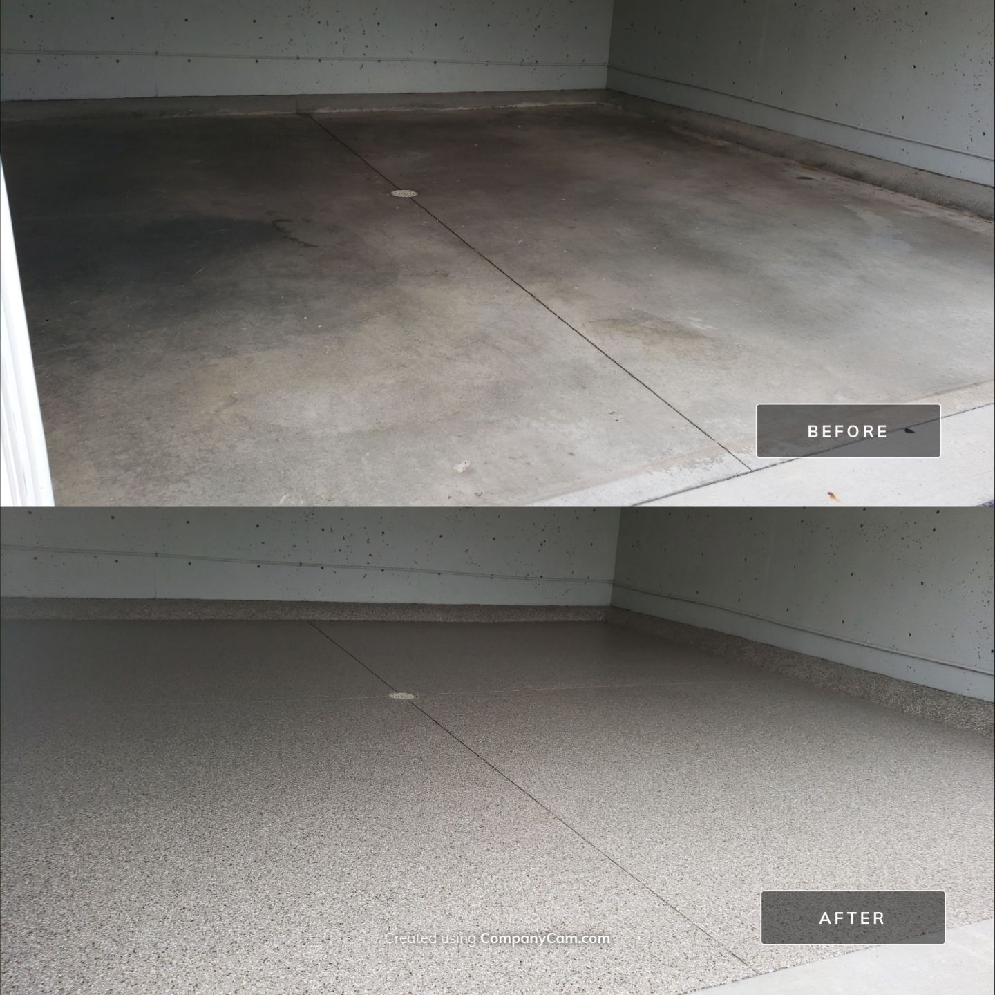 Runnels Garage Floor Coating in Pebble Beach by Revival Concrete Coatings