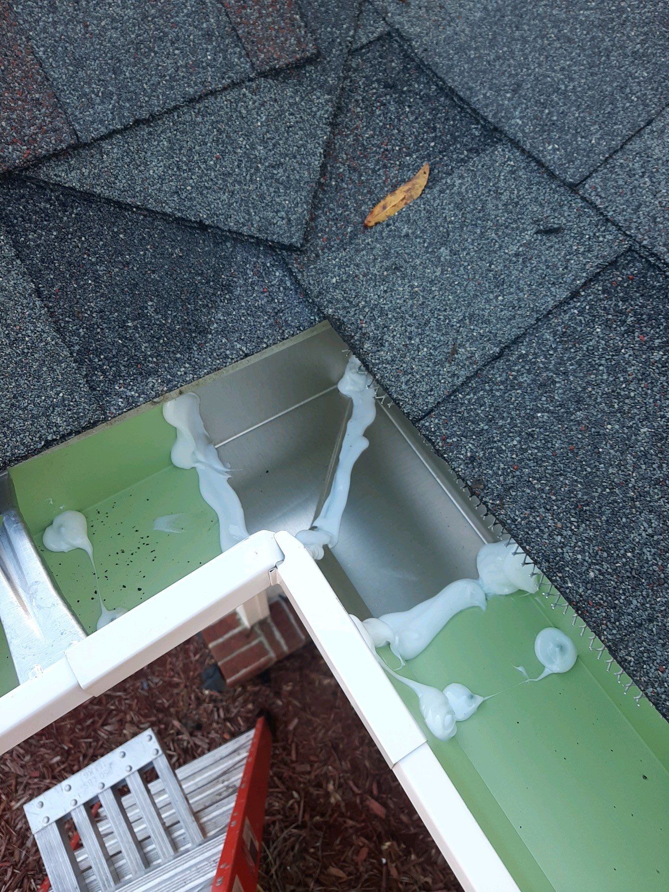 Gutter Installation using K-Style Seamless Gutters by Gutter Professors