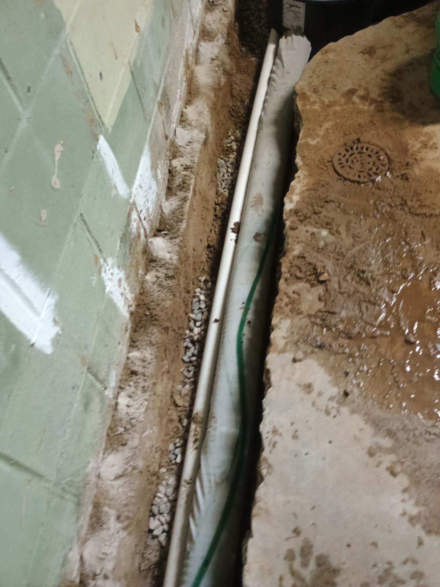 Interior Drain Tile & Wall Drainage in Southwest Minneapolis by Waterproofing Northeast