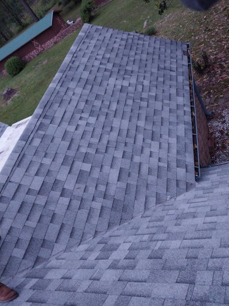 Residential Roofing Installation using 50 mil PVC by Hostetler Roofing