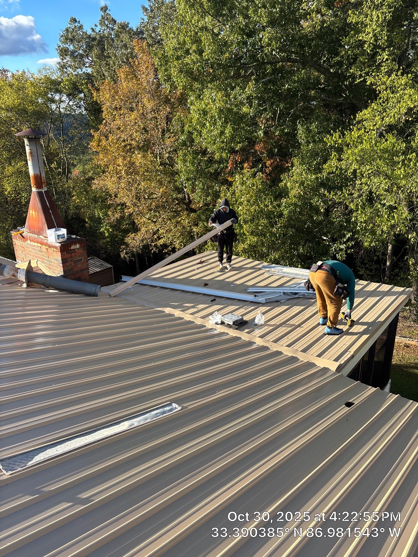 Metal Roof Installation in Bessemer by NANOROOF Alabama