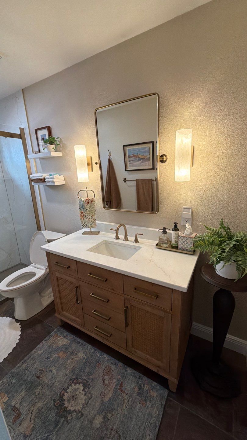 Roger’s Ranch Tub-to-Shower Conversion & Bathroom Remodel in San Antonio by Legacy Bath and Kitchen