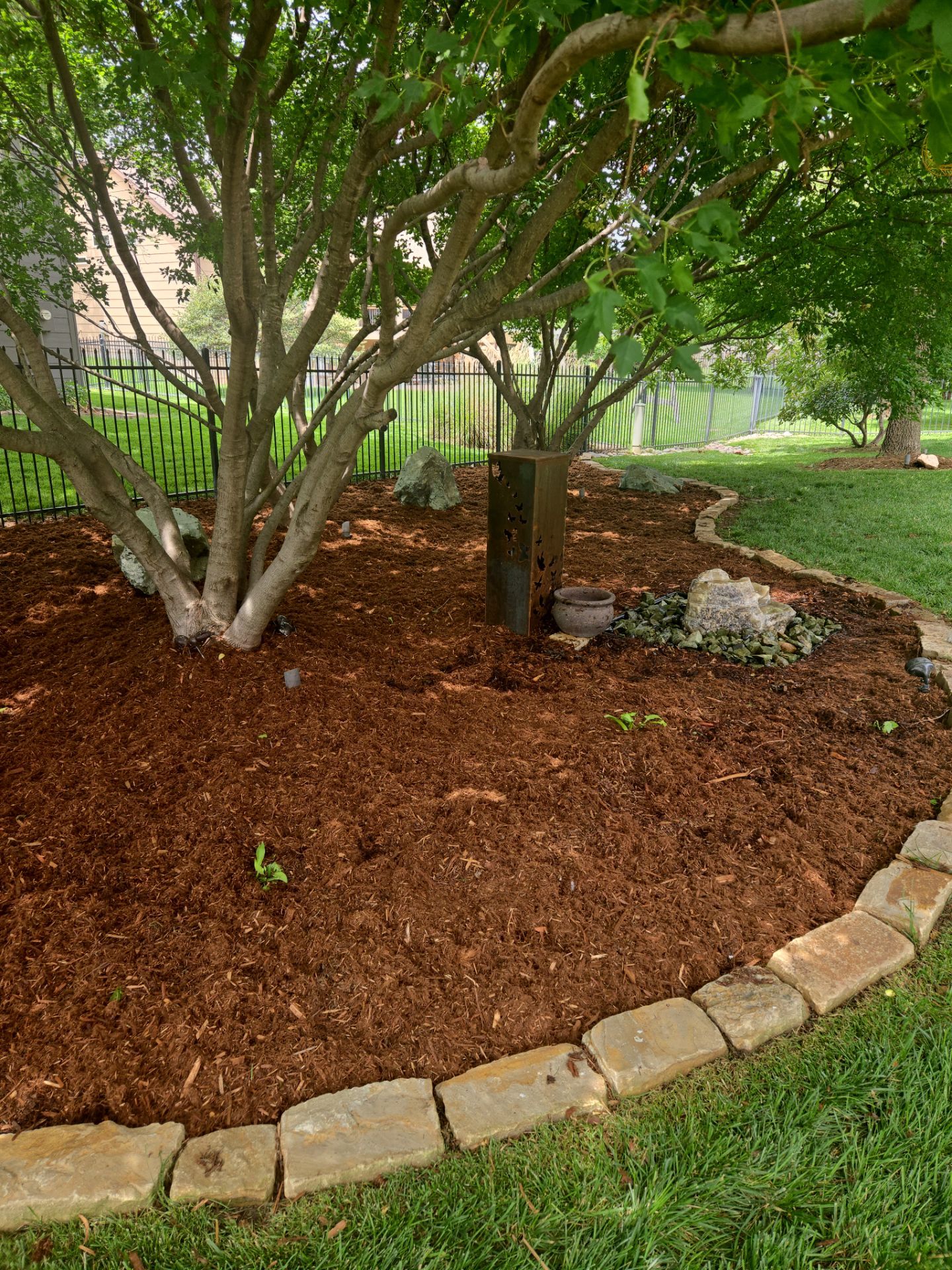Project in Wichita by Four Star Lawn Care