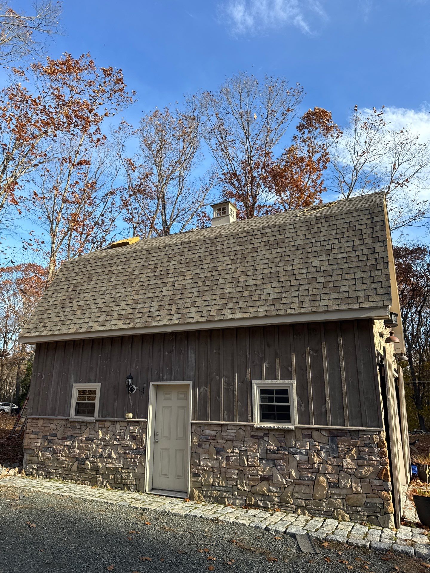 Complete House & Barn Roof with 13 Skylight Reflashing + EPDM Repairs by Mighty Dog Roofing of Greater Middlesex County